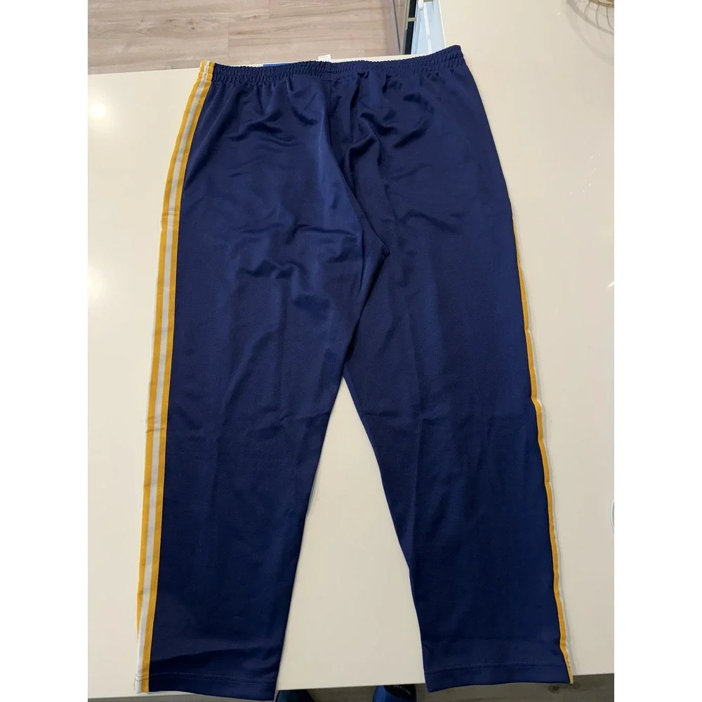 adidas REAL OG TP Pants Men's 3XL Dark Blue Real Madrid Side Stripes JZ9151
